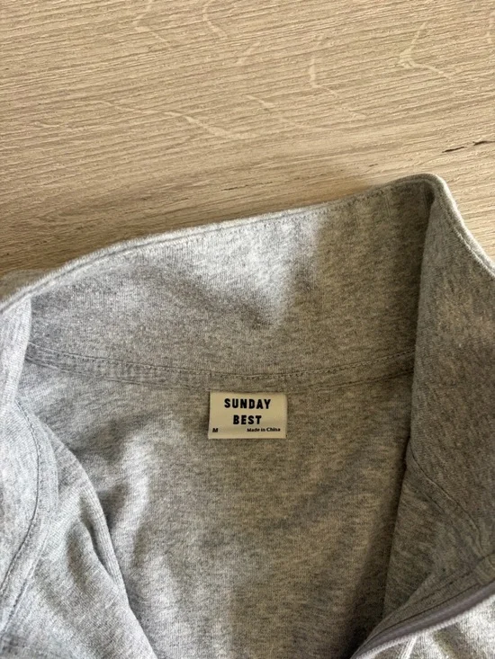 sunday best half zip shirt - Picture 2 of 2